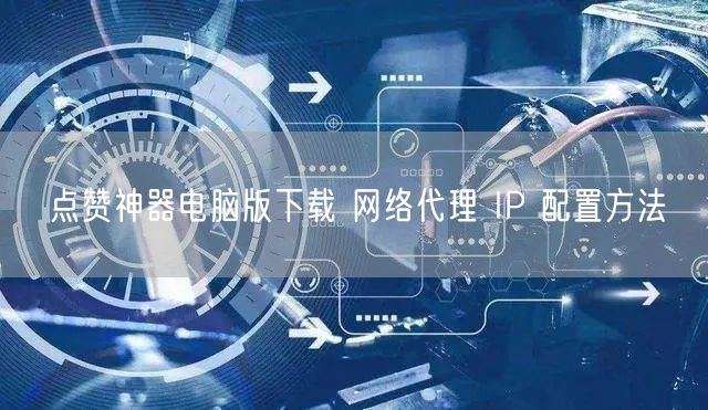点赞神器电脑版下载 网络代理 IP 配置
