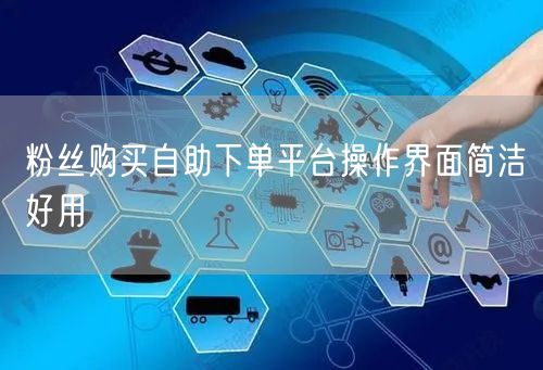 粉丝购买自助下单平台操作界面简洁好用