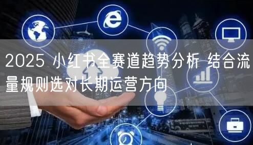 2025 小红书全赛道趋势分析 结合流量