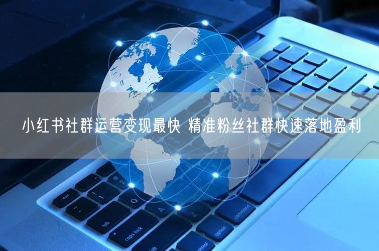 小红书社群运营变现最快 精准粉丝社群快速落地盈利