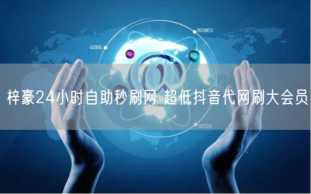 梓豪24小时自助秒刷网 超低抖音代网刷大会员