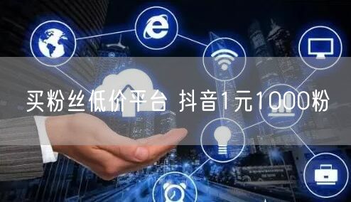 买粉丝低价平台 抖音1元1000粉